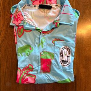 Paladin Blue and Pink Short Sleeve Shirt